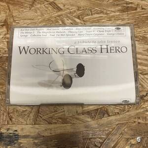 シPOPS,ROCK WORKING CLASS HERO A TRIBUTE TO JOHN LENNON アルバム TAPE 中古品