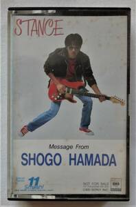 ★浜田省吾★超貴重 非売品 カセットテープ 【STANCE】 Message From SHOGO HAMADA
