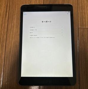 Apple iPadmini2 WiFi+セルラーモデル
