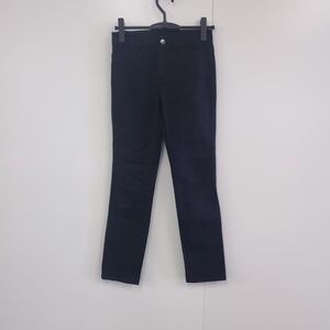 UNIQLO チノパン　W61 ブラック 綿ポリウレタン　B445 