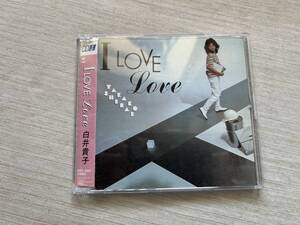 ソニー・ミュージックレコーズ　白井貴子　CD選書　『I love Love』