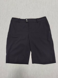 ☆美品☆【RLX】Ralph Lauren ラルフローレン ハーフパンツ 黒 ブラック Lサイズ相当 サイズ4 ゴルフウェア GOLF スポーツ