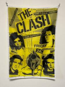 THE CLASH　タペストリー　ザ　クラッシュ　ジョーストラマー　パンク　ポールシムノン　ミックジョーンズ　モッズ　mods　ポスター　ガン