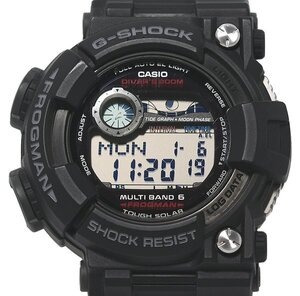 ★良品！CASIO カシオ G-SHOCK ジーショック FROGMAN フロッグマン GWF-1000-1JF タフソーラー メンズ★