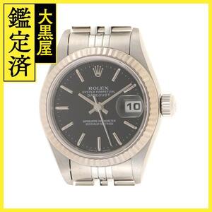 ROLEX　ロレックス　デイトジャスト　79174　Y番　レディース　BK文字盤　自動巻き　2148103649110　【205】