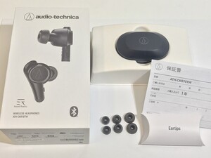 audio-technica オーディオテクニカ Bluetoothイヤホン ワイヤレスイヤホン ATH-CKR70TW ケーブルなし 現状品