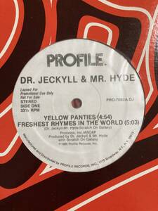 Dr. Jeckyll & Mr. Hyde　YELLOW PANTIES レコード