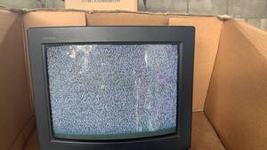 SONYソニー★TRINITRON KV-14GP1★トランジスタ式 希少家電★昭和レトロ当時物★ブラウン管テレビカラーテレビソニー92年製通電のみ確認み