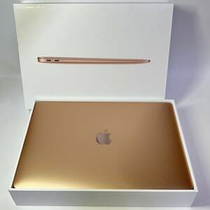 1円~【保証期間有り】Apple MacBook Air Retinaディスプレイ 13.3 MGND3J/A ゴールド 8GB 256GB 8C CPU 7C GPU 充放電回数4 GK-100012