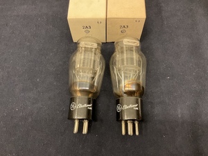 中古 真空管 (14) GENERAL ELECTRIC ゼネラルエレクトリック GE 2A3 箱付き 動作未確認 現状品