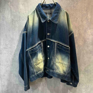 GLAMOUR denim jacket 再構築デニムジャケット Gジャン グラマー 店舗受取可