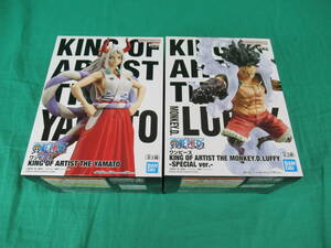 09/A928★フィギュア 2種セット★ワンピース KING OF ARTIST THE YAMATO/THE MONKEY.D.LUFFY-SPECIAL ver.-【B】スネイクマン★未開封品