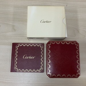 M132-T9-2642 カルティエ ライターケース Cartier 赤 金 空箱 BOX 純正 COT10089