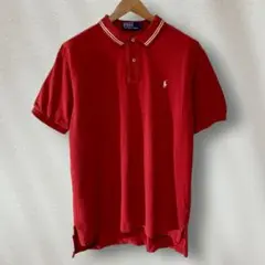 Polo by Ralph Lauren ポロシャツ 赤 L