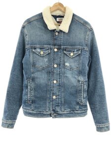 TOMMY JEANS トミー ジーンズ デニムボアシェルパジャケット インディゴ S DM0DM06689-1A4 IT015UD2B49S