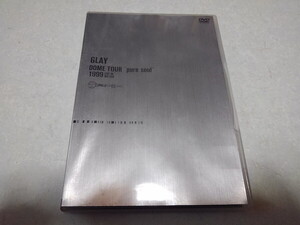 〇　GLAY　グレイ　DVD♪盤面美品　【　DOME TOUR pure soul 1999 LIVE IN BIG EGG 　】