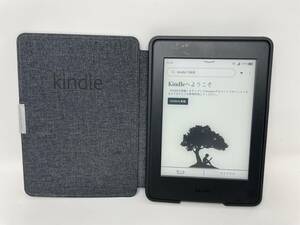 【送料無料】 Amazon Kindle Paperwhite 2015 WiFi + 3G モデル 第7世代 Wi-Fi 4GB 純正本革カバー ブラック 付属