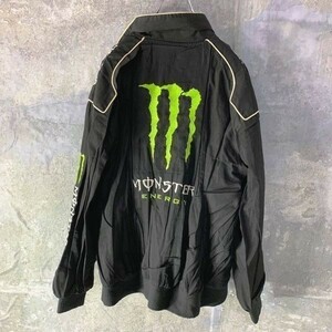 おしゃれな逸品◆MONSTER ENERGY ライディングジャケット バイクウェア バイクジャケット モンスターエナジー メンズ ブラック NOH959