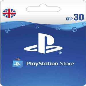 ※クレカ決済不可※ UK 欧州 イギリス版 PSN プレイステーションネットワークカード 30ポンド 即納 コード通知