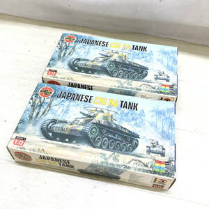  ★AIRFIX JAPANESE CHI HA TANK 戦車 プラモデル 2点 1：72 大日本帝国陸軍 チハ コレクション おもちゃ 現状品★C03891