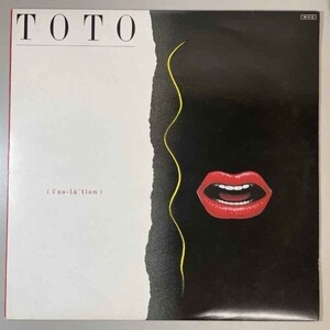 33888 Toto / Isolation ★ステッカー付属 ★美盤【US盤】