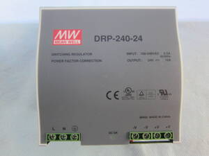 MEAN WELL DRP-240-24 INPUT:100-240VAC スイッチング電源