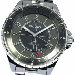 シャネル CHANEL H3099 クロマティック GMT デイト 自動巻き メンズ 保証書付き_749047【ev15】