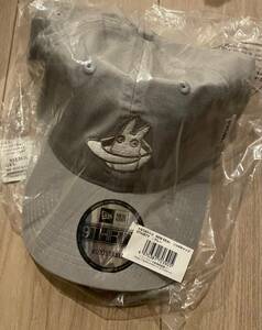 となりのトトロ NEW ERA コラボキャップ 9THIRTY グレー　小トトロ