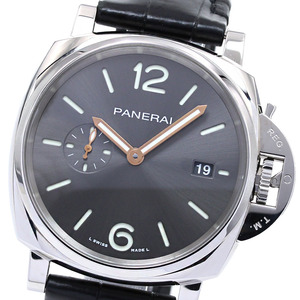 パネライ PANERAI PAM01250 ルミノール ドゥエ スモールセコンド デイト 自動巻き メンズ 美品 箱・保証書付き_826364