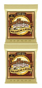 即決◆新品◆送料無料ERNIE BALL 3003 ×2 [12-54] Earthwood Medium Light 80/20 Bronze 3セットパック アコースティックギター弦