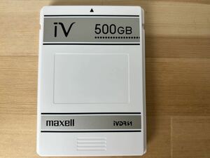 maxell iVDR-S カセットハードディスク『iV』500GB