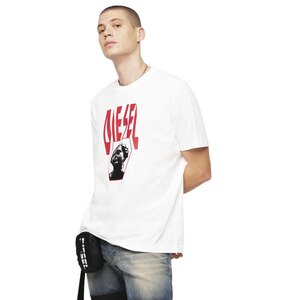 * 正規品 DIESEL T-Just YE ディーゼル Tシャツ M / White *