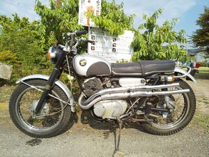 ホンダ CL72 １９６３年 部品取り車 番号近い別書類付き