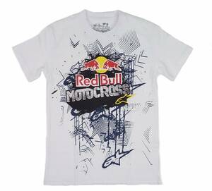 Alpinestars RedBull Motocross アルパインスターズ レッドブル モトクロス カメル Tシャツ (ホワイト) (M) [並行輸入品]