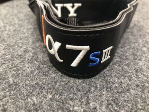 S013【中古美品】SONY ソニー α7sⅢ カメラストラップ 純正品 カメラ同封品 幅約32㎜ 送料無料