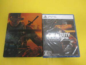 058)未開封 PS5ソフト Call of Duty(R): Black Ops 6/コール オブ デューティ ブラックオプス 6/GEO特典 スチールブック付き/CERO Z