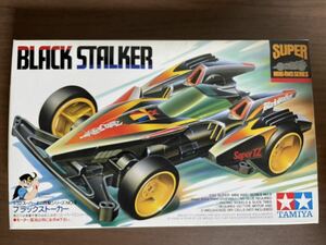 600円スタート！絶版品！未使用未組み立て品　タミヤ　1/32 ブラックストーカー [スーパーミニ四駆シリーズNo.9]