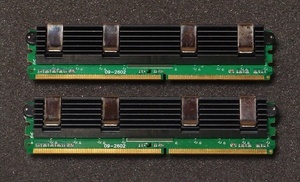 Transcend 4GB(2GB×2) DDR2 800 FB-DIMM Apple MacPro対応