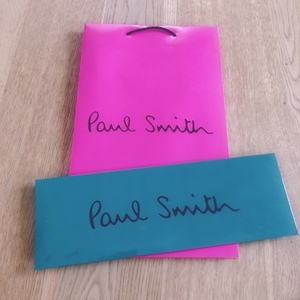 Paul Smith ポールスミス ショップ袋ネクタイケース