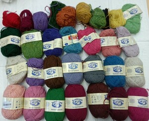 100円〜 毛糸 手芸材料 編み物■シェットランド2ply・31玉