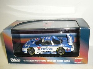 ☆1/43 EBBRO SUPER GT2005 EPSON NSX No.32 白/青