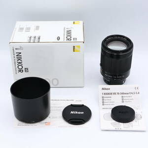 Nikon 望遠ズームレンズ1 NIKKOR VR 70-300mm f/4.5-5.6 1NVR70-300　#240606_2210005794