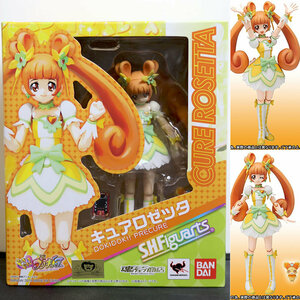 【中古】[FIG]魂ウェブ商店限定 S.H.Figuarts(フィギュアーツ) キュアロゼッタ ドキドキ!プリキュア 完成品 可動フィギュア バンダイ(61142