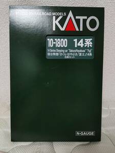 KATO 10-1800 寝台特急「さくら・はやぶさ/富士」 14系 2セット12両