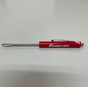 1円スタート！新品未使用　Snap-on スナップオン　磁石付マイナスドライバー　入手困難品