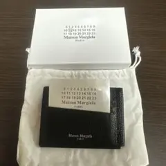 Maison Margiela レザー カードケース 黒