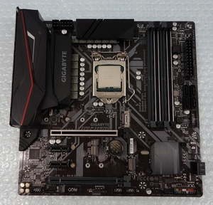 ★ 中古動作保証 Core i9 9900K LGA1155 + GIGABYTE Z390 M GAMING マザーボード 簡易清掃済み ★