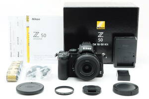 【ランクＡ】 ニコン Nikon Z50 16-50mm レンズキット 元箱付き（#637）