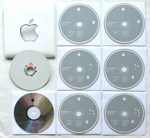 稀少！PowerMac G4 MDD OSX10.2.1/OS9.2.2単独起動モデル専用 レストア CD Full Set 