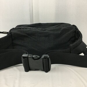 PORTER/ポーター★たっぷり収納/ウエストポーチ/ボディーバッグ　黒/ブラック　小物ポケット有/hip zip/belt bag/fanny pack　管NOYB18-25